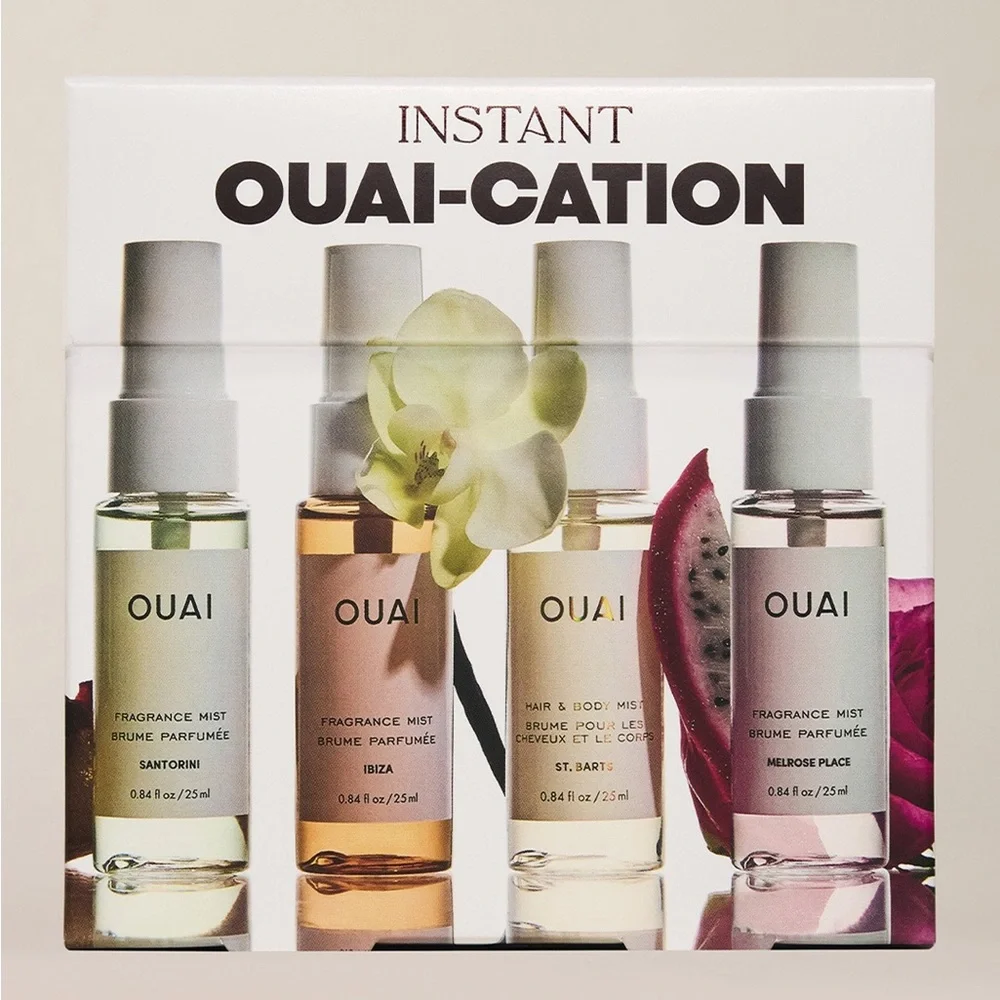 NIB OUAI ST. Barts Hair and Body Mist 0.84 Fl Oz. Travel Size.